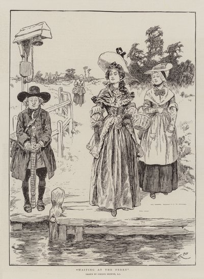 Odotetaan lautalla tekijältä Gordon Frederick Browne