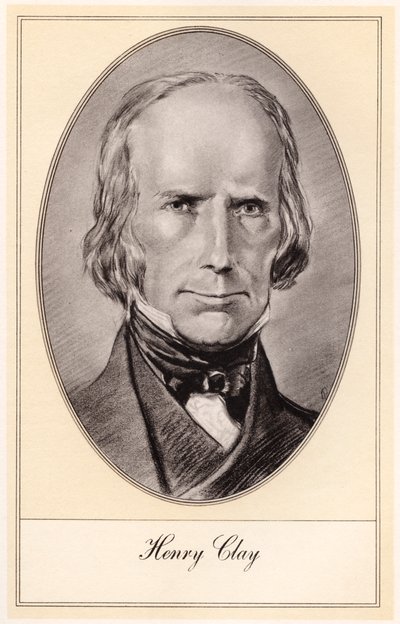 Henry Clay, johtava amerikkalainen valtiomies ja puhuja, 1900-luvun alku tekijältä Gordon Ross