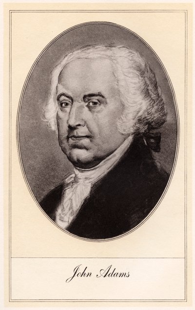 John Adams, Yhdysvaltain toinen presidentti, 1900-luvun alku. tekijältä Gordon Ross