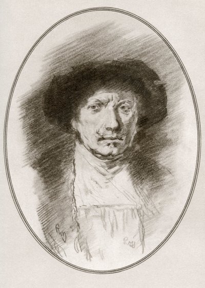 Rembrandt Harmenszoon van Rijn kirjasta Living Biographies of Great Painters tekijältä Gordon Ross