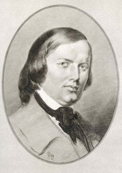 Robert Schumann kirjasta Living Biographies of Great Composers. tekijältä Gordon Ross