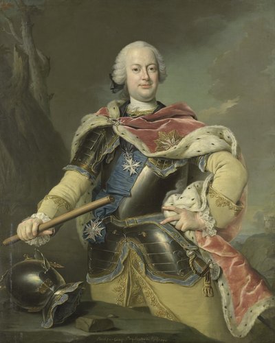 Frederick Christianin muotokuva, Saksin vaaliruhtinas 1722-1763, 1751 tekijältä Gottfried Boy