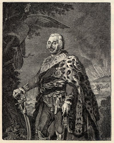 Kenraali Hans Joachim von Zieten 1699-1786. tekijältä Gottfried Daniel Berger