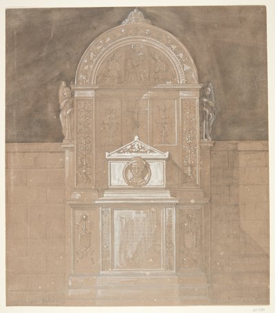 Paroni C. F. von Rumohrin epitafia 1845 tekijältä Gottfried Semper