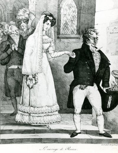 Luottamusavioliitto, 1822 tekijältä Gottfried or Godefroy Engelmann