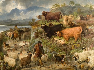 Ylämaan ero tekijältä Gourlay Steell