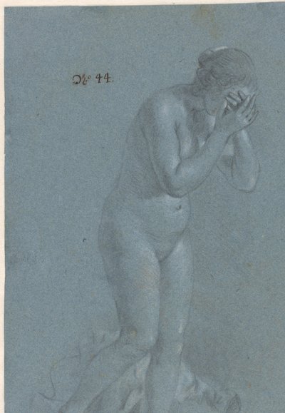 Pysyvä nainen silmät peitettyinä tekijältä Govert Flinck (attributed to)