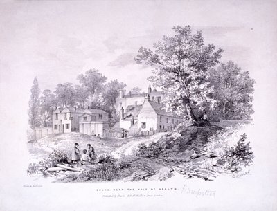 Hampstead Heath, Hampstead, Lontoo, 1840 tekijältä Graf and Soret