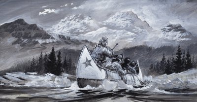 Alexander Mackenzie (1764-1820) (guassi paperille) tekijältä Graham Coton