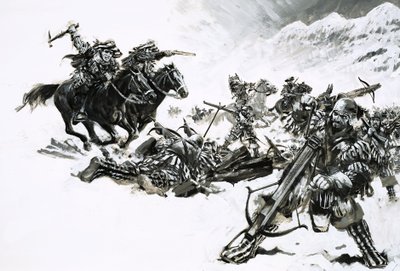 Giovanni de Medici johti tappajien armeijaa, joka tunnettiin nimellä Mustat joukot. tekijältä Graham Coton