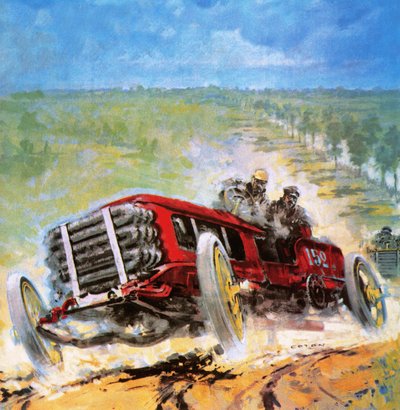 Pariisi-Madrid-moottorikilpailu vuonna 1903 tekijältä Graham Coton