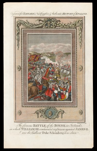 ?kuuluisa Battle of the Boyne Irlannissa, 1690? tekijältä Grainger