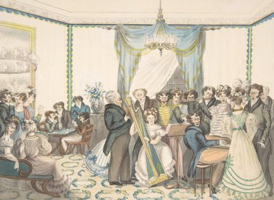 Konsertti, 1820-30. tekijältä Granddaughters of Dr. Samuel Parr.