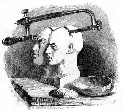 Illustration für Gullivers Reisen von Jonathan Swift von Grandville (1803-47)