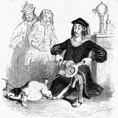 Illustration für Gullivers Reisen von Jonathan Swift von Grandville (1803-47)