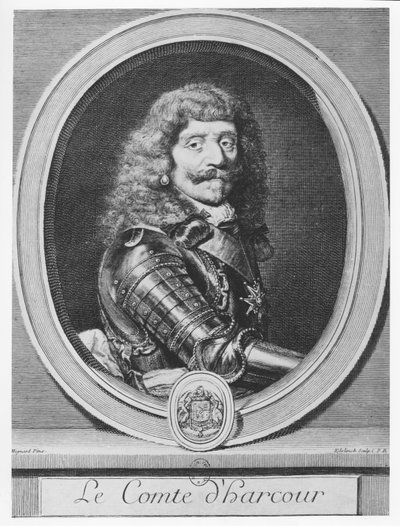 Henri de Lorraine, Harcourtin kreivi tekijältä Gérard Edelinck