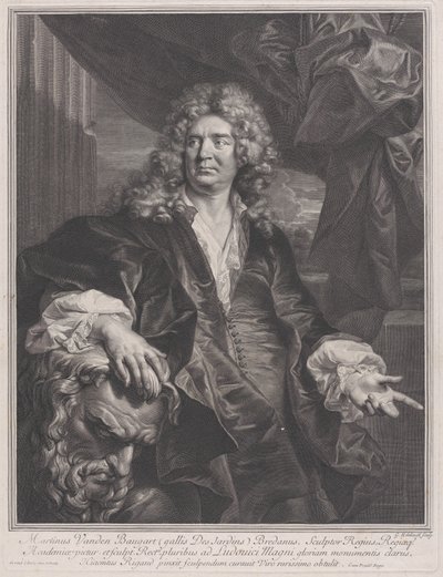Martin Vanden Bogaert, nimeltään Desjardins, 1698. tekijältä Gérard Edelinck
