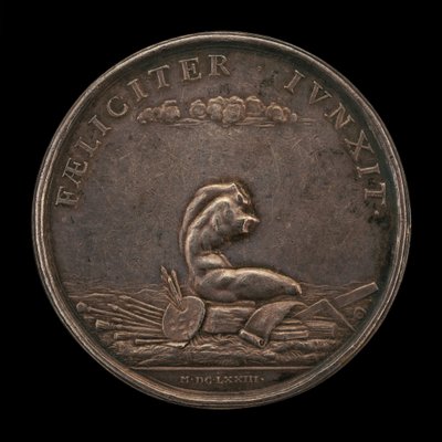 Taiteen tunnukset Belvederen torsolla, 1673. tekijältä Gérard Léonard Hérard