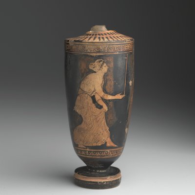 Ullakko Lekythos (liukulasitettu keramiikka) tekijältä Greek