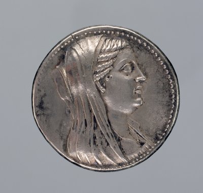 Berenice II:n hopea Didrahma (hopea) (katso myös 288290) tekijältä Greek