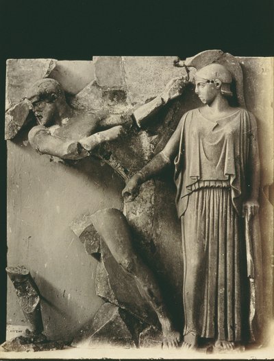 The Labors of Hercules, metooppi Zeuksen temppelistä Olympiassa, noin 470-457 eKr. (marmori) tekijältä Greek
