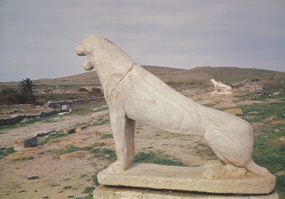 Näkymä leijonaterassille tekijältä Greek
