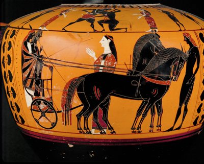 Soturin lähtö aurigessa ... tekijältä Greek Greek