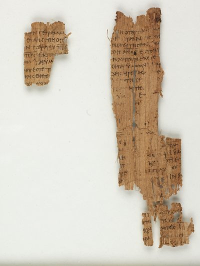 MS Gen 102613 Papyrus 22 Johanneksen evankeliumista (muste papyruksella) tekijältä Greek School
