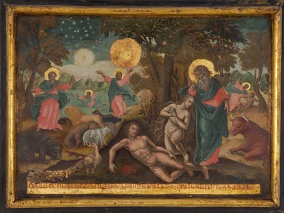 Credo in Deum, Luominen Apostolien uskontunnustus, 1700 tekijältä Greek icon