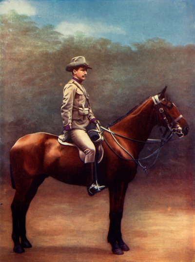 "Victoria Mounted Riflesin upseeri", 1901. tekijältä Gregory and Co