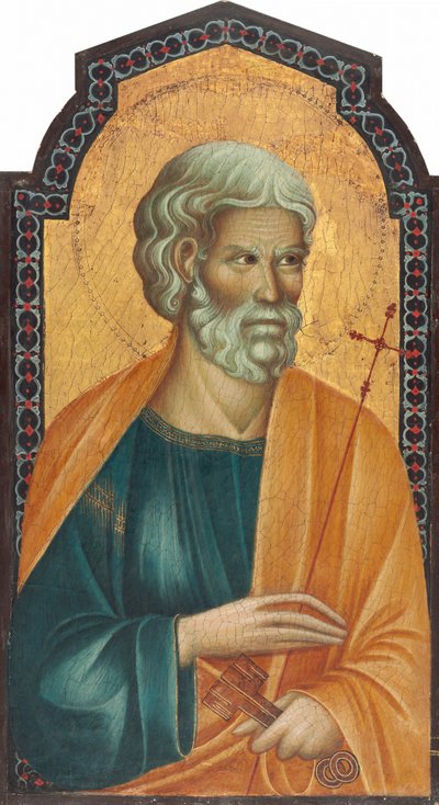 Pyhä Pietari, n. 1310. tekijältä Grifo di Tancredi