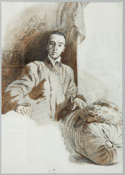 Kreivi Aleksanteri Illarionovich Vasiltshikovin muotokuva 1818-1881, 1841 tekijältä Grigori Grigorevich Gagarin