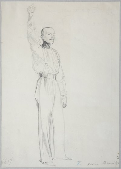 Kreivi Ksawery Korczak-Branickin muotokuva 1814-1879, noin 1840 tekijältä Grigori Grigorevich Gagarin