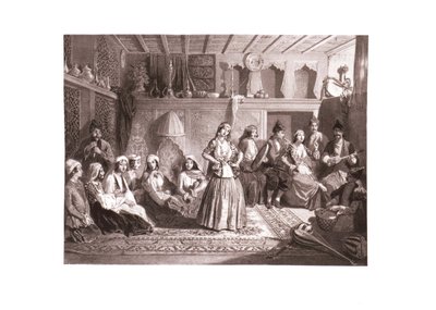 Shamakhi-tanssijat, 1800-luvun puoliväli tekijältä Grigori Grigorevich Gagarin