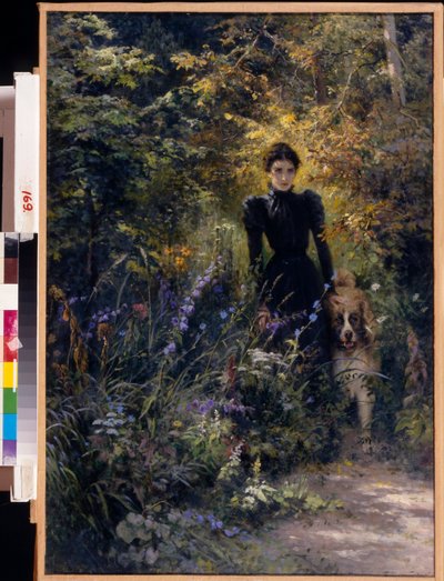 Olemme hylättyjä. Grigori (Grigoriy, Grigory) Grigorjevitš Myasojedovin (Myasoedov, Miasoedov) maalaus (1834-1911), öljy kankaalle tekijältä Grigori Grigoryevich Myasoedov