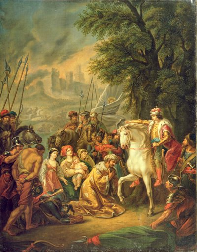 Tsaari Ivan IV (1530-84) valloitti Kazanin vuonna 1552 tekijältä Grigoriy Ivanovich Ugryumov