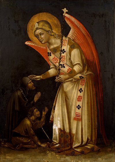 Angel, noin 1354, kirjoittanut Guariento (aktiivinen 1338-kuoli vuonna 1367 tai 1370), fresko tekijältä Guariento di Arpo