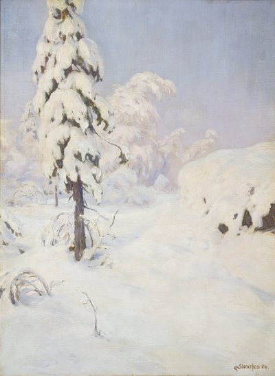 Talvi metsässä tekijältä Gudmund Stenersen