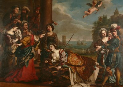 Didon kuolema tekijältä Guercino (1591 1666) (after)