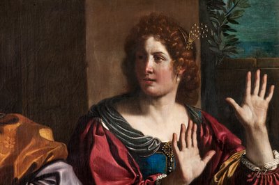 Amnon ja Tamar, yksityiskohta numerosta 2384639 tekijältä Guercino