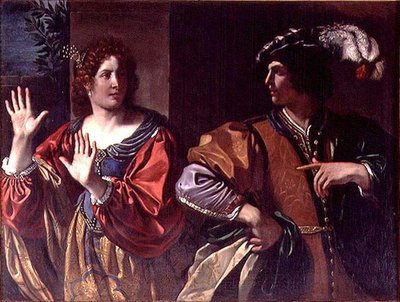 Semiramis (öljy kankaalle) tekijältä Guercino