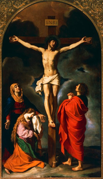 Ristiinnaulitseminen tekijältä Guercino