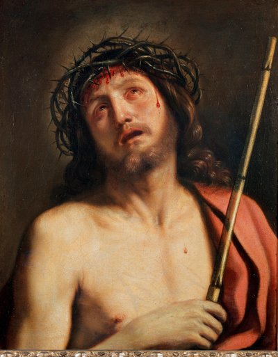 Giovanni Francesco Barbierin Ecce Homo -maalaus Guerchin dit Il Guercino (1591-1666) 1618 Rooman ympärillä, Galleria Corsini tekijältä Guercino