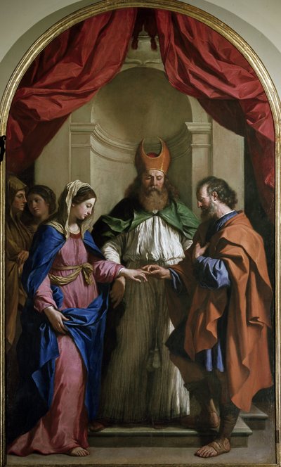Neitsyen häät (öljy kankaalle tekijältä Guercino