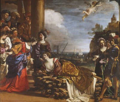 Didon kuolema tekijältä Guercino