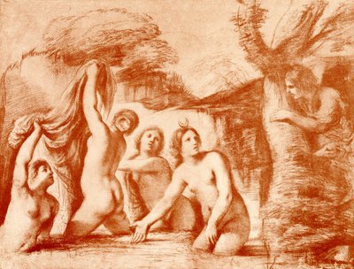 Diana ja Actaeon tekijältä Guercino