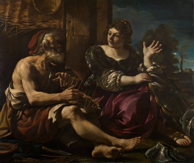 Erminia ja paimen, 1619-20. tekijältä Guercino