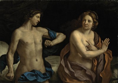Guercino - Amnon ja Tamar tekijältä Guercino