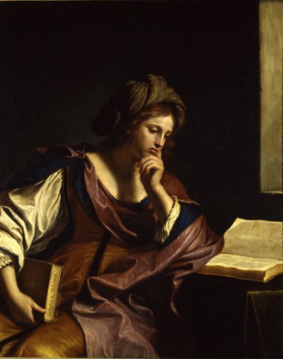 Guercino - Sibilla Samia, 1652-1653 tekijältä Guercino