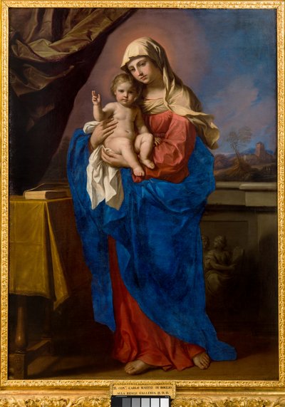Siunauksen Neitsyt Maria, 1651 tekijältä Guercino